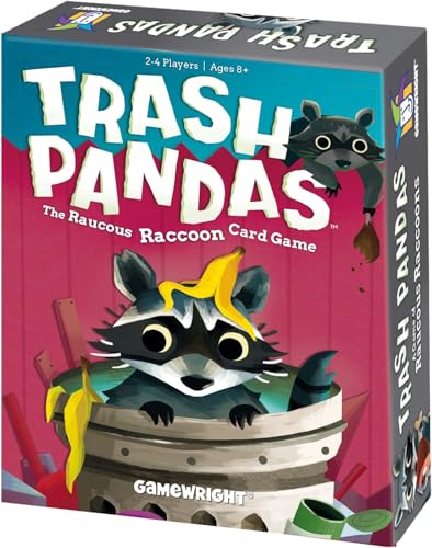 Image of Awestuffs Family Board Games for Adults and Kids - Ages 8 and up, 2 to 8 Players (Trash Pandaas)