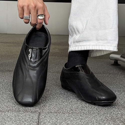 Men's Slip on Shoes Slip ons for Men Lightweight Walking Shoes Casual Daily Slip-ins Comfortable Cozy Leisure Loafer Shoes4