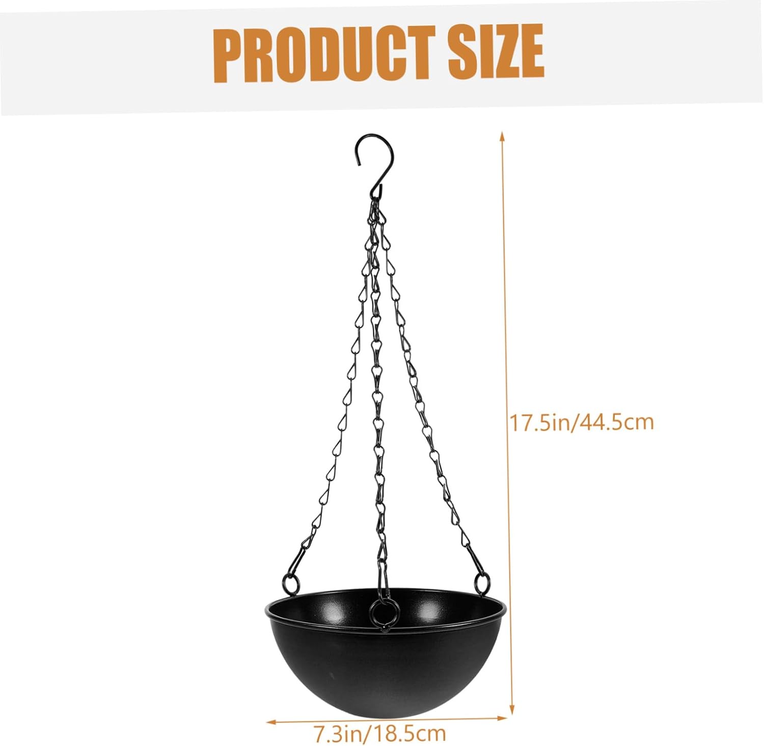 Hanging Flower Pot Hanging Basket for Plants Planter Drainage for Home Balcony Garden Decor for and Violets