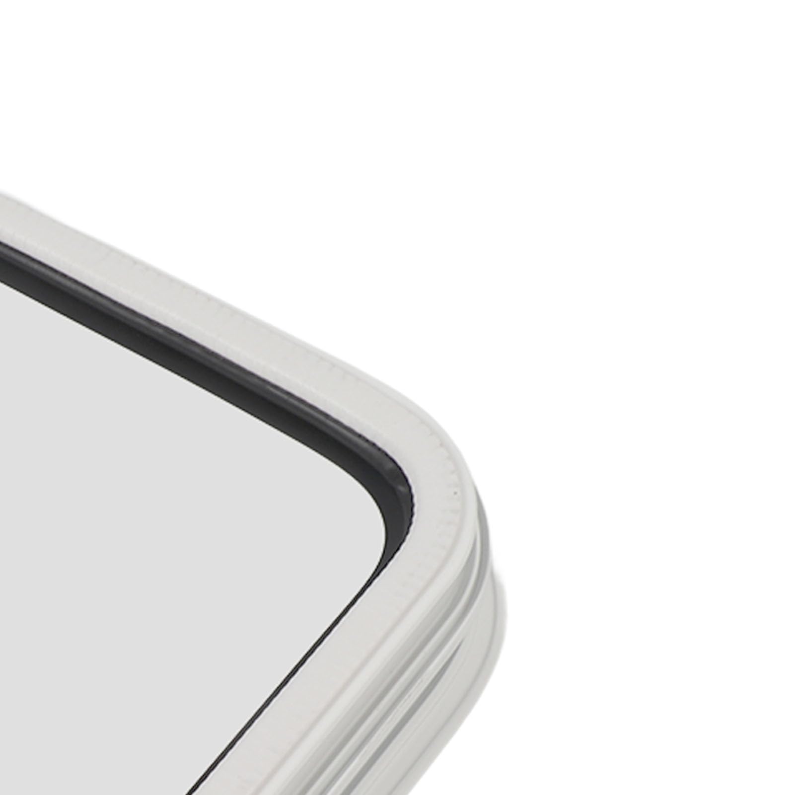 Wohnmobil-Gepäcktür, 500 X 300 Mm Rahmen aus Aluminiumlegierung mit ASA-Sandwichplatte und Rostfreier Aufbewahrungstür mit Sicherheitsschloss, für Wohnmobil-Anhänger, Wohnmobil