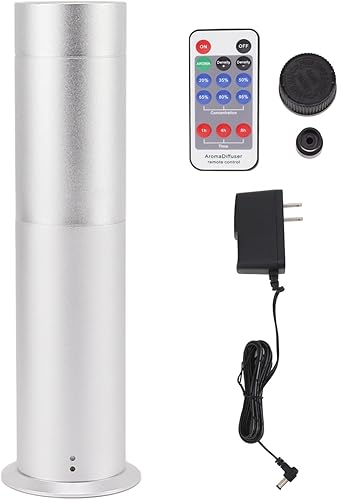 Miniatura 6 de ViaGasaFamido Essential Oil Diffuser, 100 to 240V Scent Air Machine Aluminum Alloy and ABS with Remote Control for Office (US Plug 100240V)