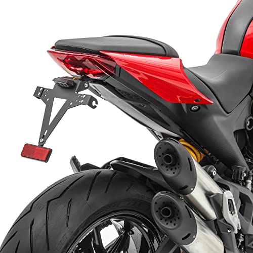 Support de plaque moto Ducati Monster 937 2021 Zaddox inclinaison réglable