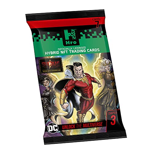 DC | HRO Chapter 3: 4-Pack Premium Booster Box, 29 Hybrid Digital Trading Cards by HRO - Used condition - Image 2