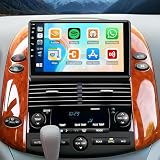 Car Radio for Toyota Sienna 2004 2005 2006 2007 2008 2009 2010 with Wireless Carplay Android Auto Bluetooth Touch Screen Stereo with GPS WiFi FM Bluetooth AHD Backup Camera