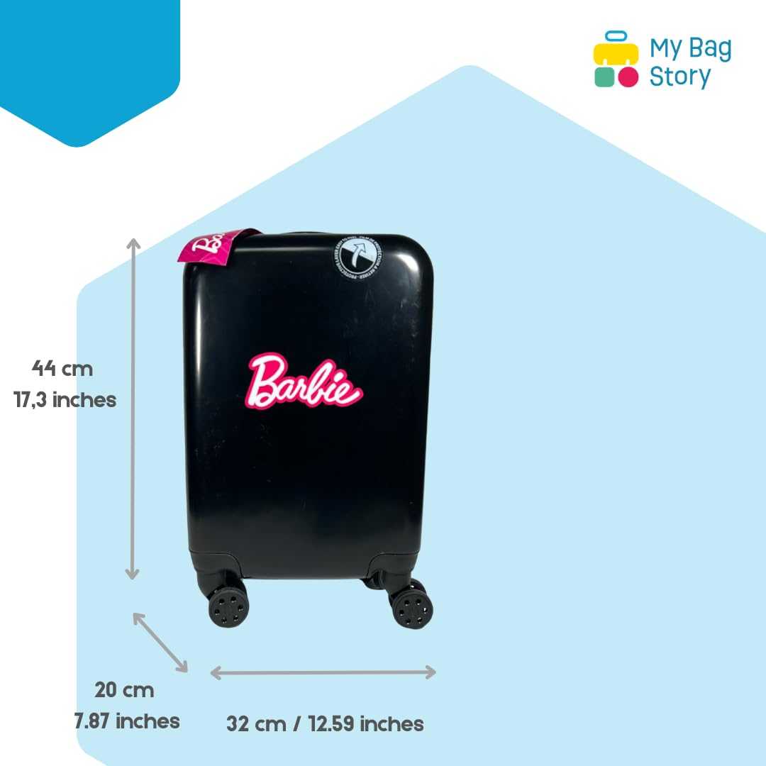 mybagstory - Walizka kabinowa dla dzieci Barbie 44 cm