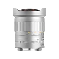 TTARTISAN – TTARTISAN 11mm F2.8 RF Silbrig Fisheye Full Frame Ultra-Wide