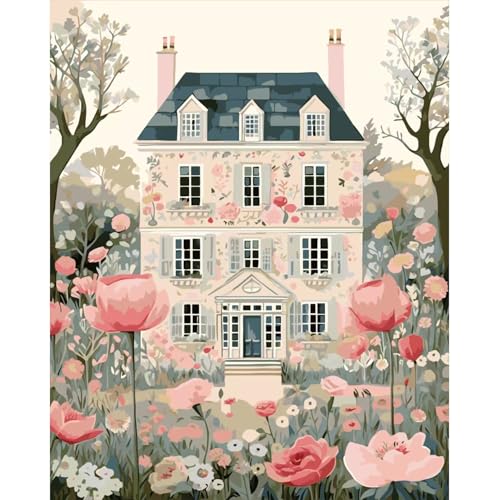 WEMEON Adults Paint by Numbers Kit - Beginner Friendly, Canvas for Home Wall Decor (16x20Inch)