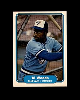 Al Woods Hand Signed 1982 Fleer Toronto Blue Jays Autograph
