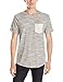 Kenneth Cole REACTION Men's Prnt Wvn Trm Crew