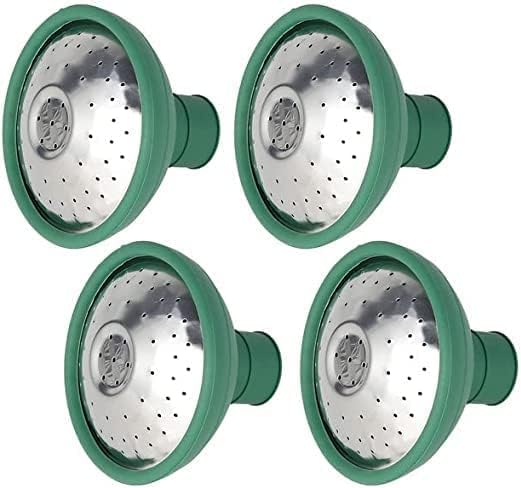 Universal Garden Watering Can Rose Head, Rubber Water Sprinkler Sprayer Fit All Watering Can, Watering Can Sprinkler Head, Watering Can Rose Head Replacement for Watering Garden Flowers(4 Pcs)