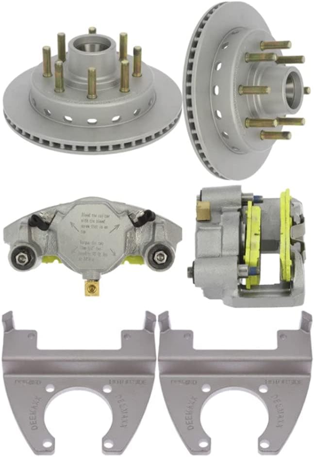 The Trailer Parts Outlet - DeeMaxx 8000 lb Complete Hydraulic Axle MAXX Coated Disc Brake Set - (Hub Included - 5/8th Studs) - Dexter Application