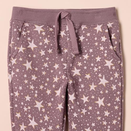 Image of Amazon Essentials Girls and Toddlers' Sweatpants with Elastic Waist and Drawstring, Multipacks