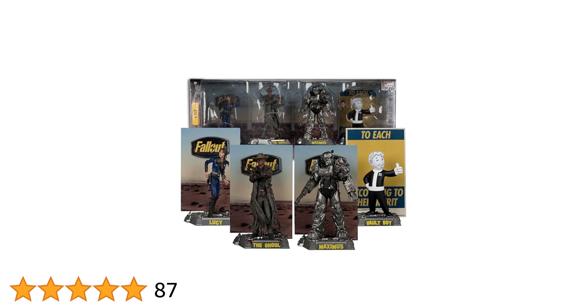 マクファーレントイズ フォールアウト 4パック フィギュア 59b281199a9578014650c678d9b520