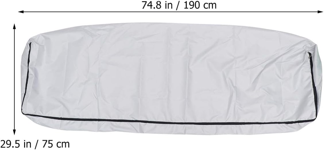 Yardwe Disposable Cadaver Body Bags Oxford Cloth Animal Carcass Bag Emergency Corpse Handling Bag