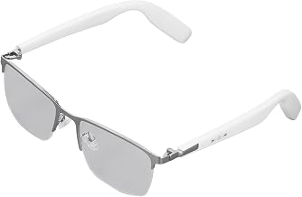 Smart Glasses Bluetooth Audio Glasses for Men Women, with Built in Mic &amp; Speakers, Blue Light Filter &amp; Polarized Sunglasse...