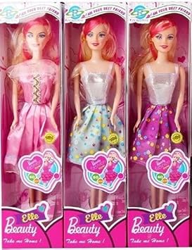Fratelli Elle Fashion Beauty Doll - 1 Assorted Doll ONLY Best Gift for Your Girl