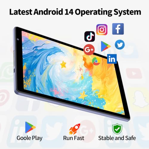 Image of Tablet Android 10 inch, 32GB+1TB Expandable,HD IPS Screen