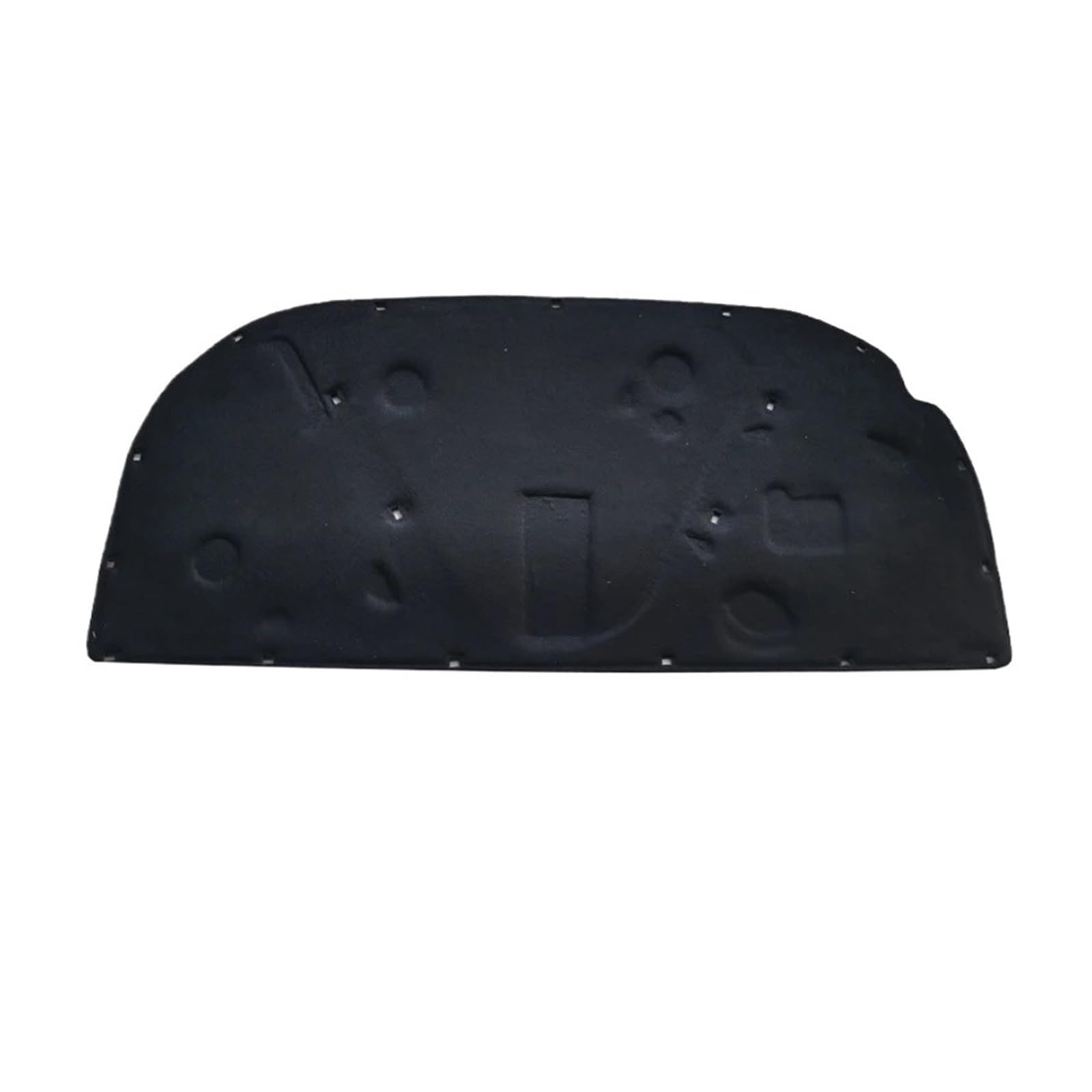 Wuqqxxqcm Black 2003-2016 Heat Sound Insulation Cotton Pad Compatible For Audi A4 B6 B7 B8 2003 2004 2005 2016 Accessories Engine Soundproof Firewall Cover(Black)