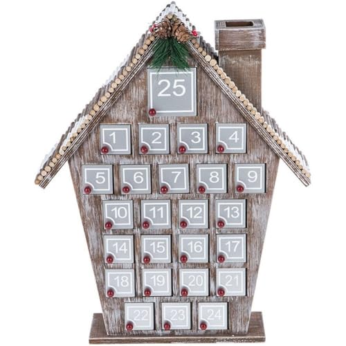 Calendrier de l'Avent en bois réutilisable pour éviter le gaspillage de Noël - 2