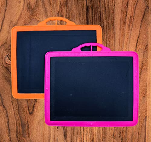 Image of GNR Plastic Black Board Slate For School Kids And Children Education Purpose For 1-3 Years Age | Free Slate Pencils Inside