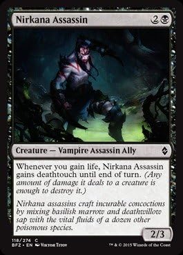 Magic The Gathering - Nirkana Assassin (118/274) - Battle for Zendikar