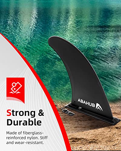 image for Abahub 9'' SUP Fin Inflatable Paddle Board Replacement Fins, Quick Rel