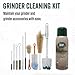 LEM Products Meat Grinder Cleaning Kit, Includes Brushes and Food Grade Silicone Spray, 10 Brushes and 10 Oz. Can Silicone Spray