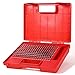 Pin Gauges, Pin Gage Set, M1(0.061”-0.250”)190pcs, Minus, Class ZZ, with Storage Case