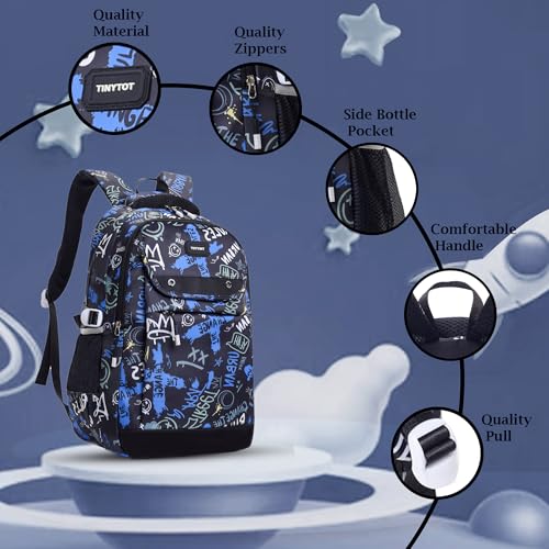 Image of Tinytot 30 Litre Waterproof School Backpack Bags for Women - Large 19 Inch Laptop Bag for Boys &Girls 12+ Years, College Bag for Girls and Boys, Men, Women - Ideal for Office, Travel, School, College