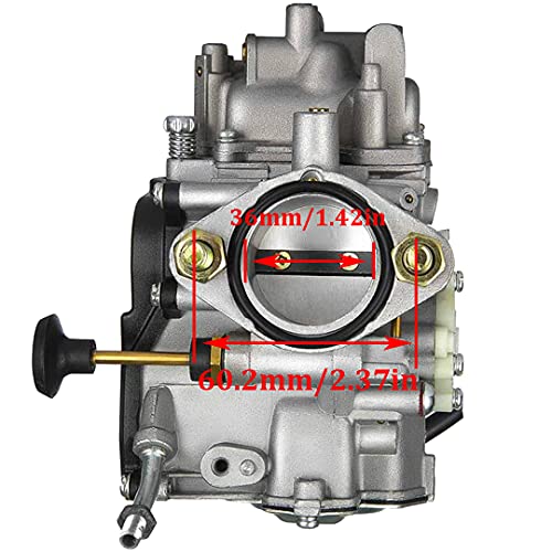 New Yfm350 Carburetor For Yamaha Warrior 350 Yfm350X 1987-2004 Atv Quad Carb Hand Choke. #TOP1