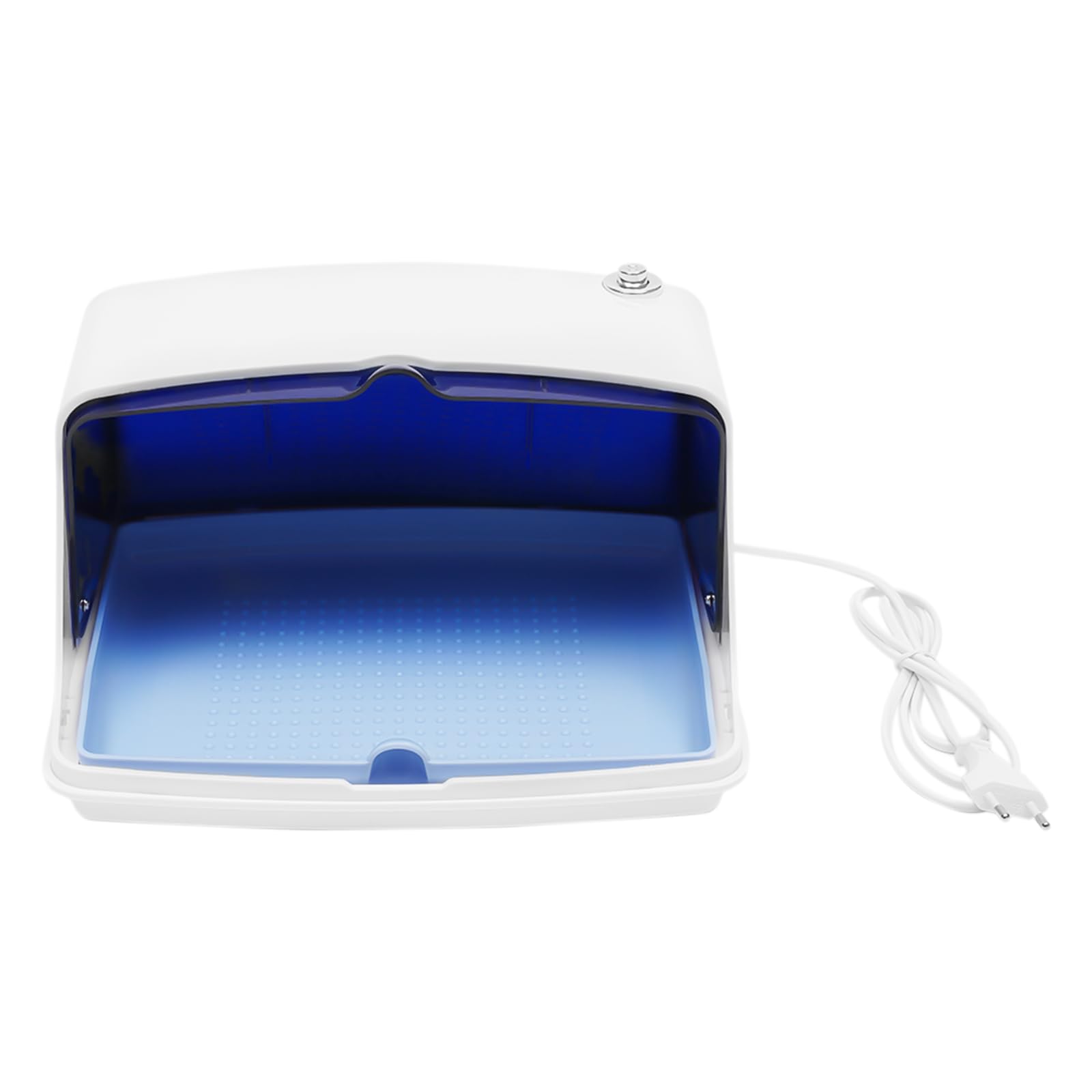 MINRS Esterilizador UV grande para herramientas de uñas, esterilizador multifuncional con ajuste de temporizador y pantalla LED para peluquería, spa, salón de uñas, 5 W, 220-240 V