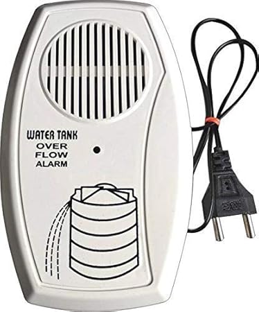 Realon Veetex Water Tank Overflow Alarm Siren with Voice Sound, Wired Sensor Security System Water Alarm Bell