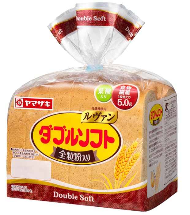 Amazon | ヤマザキ ダブルソフト 全粒粉入り ライ麦の外皮（ブラン