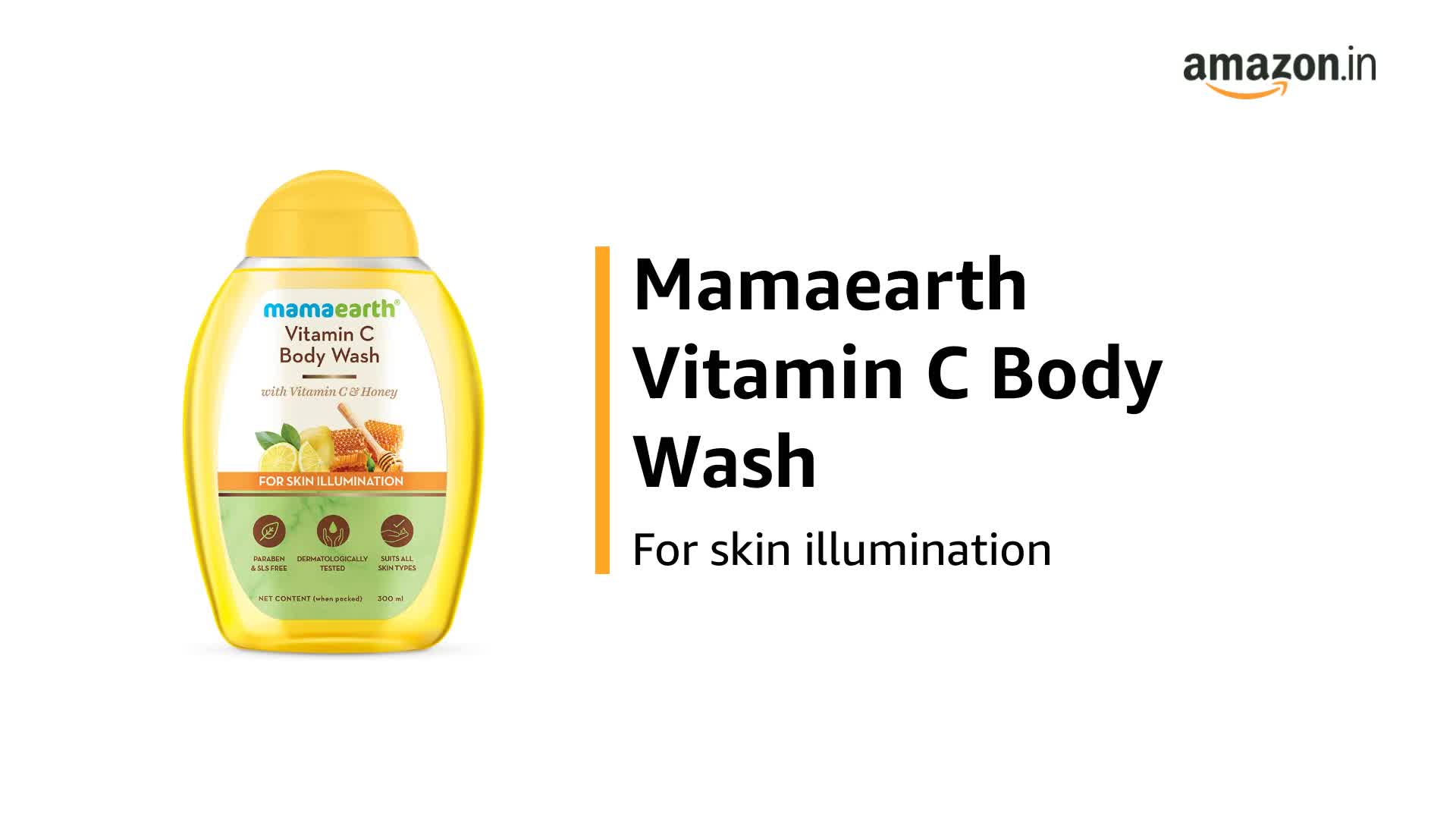 Vitamin C Body Wash With Vitamin C And Honey For Skin Illumination