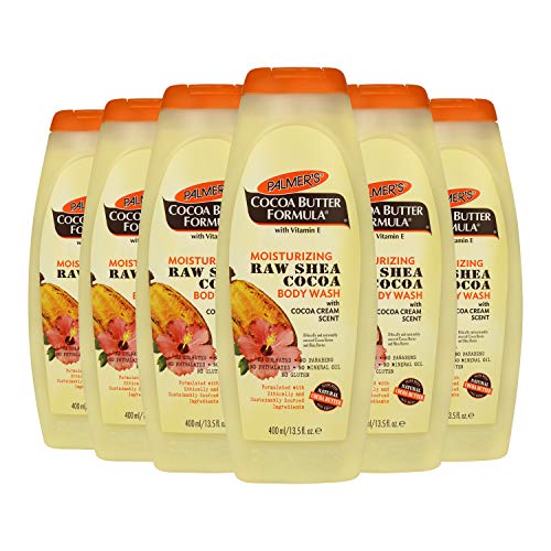Palmer s Cocoa Butter Moisturizing Body Wash With Shea Butter, 13.5 Ounce, 6 Count