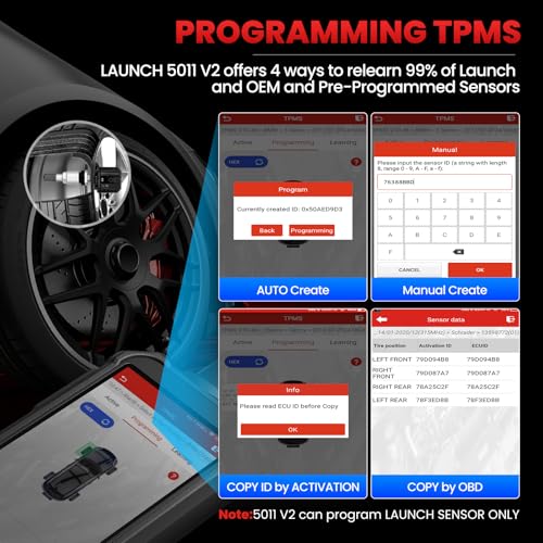 LAUNCH X431 Creader 5011 V2 TPMS Tool