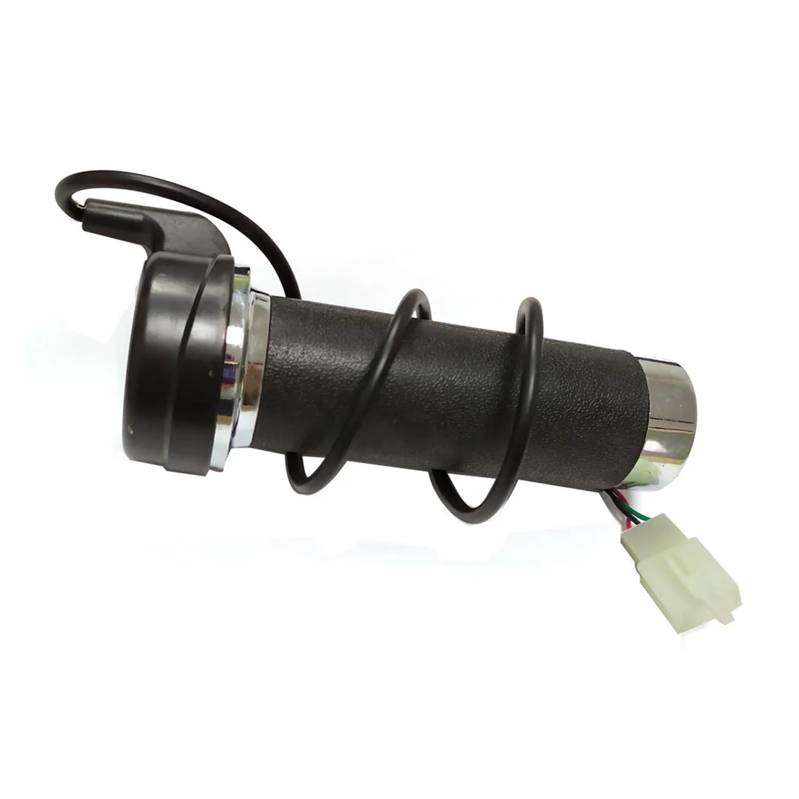 Empuñaduras Manillar Manija del Acelerador Empuñadura Giratoria Izquierda O Derecha Regulación De Tres Velocidades O Normal Funda De Goma para Manillar De Scooter Ciclomotor(Three-Speed Pair)