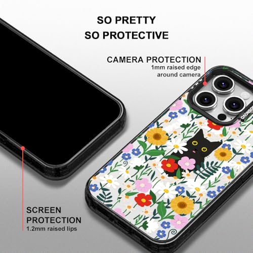 Coque antichoc iPhone 16 Pro MagSafe protection rigide design chat