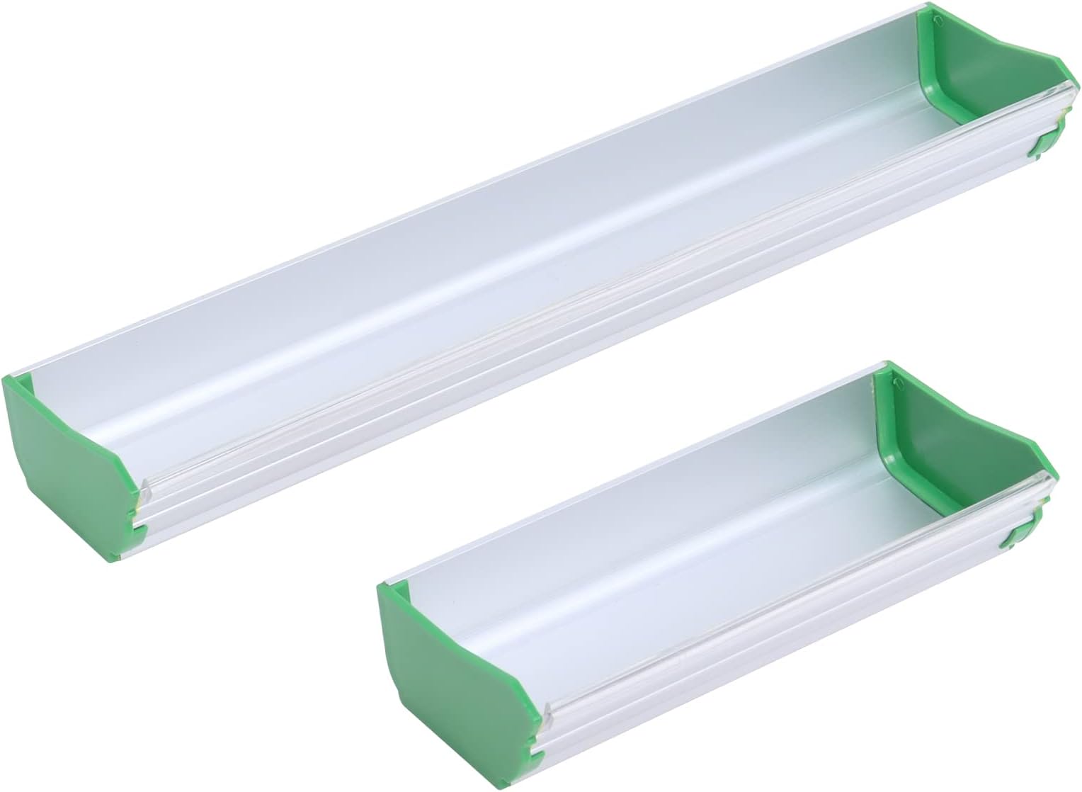 Scoop Coater 6 inch & 12 inch, Dual Edge Aluminum Emulsion Scoop Coating Tool for Silk Screen Printing(2 Pack)