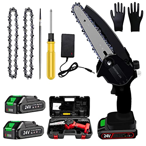 Sierra Podar Eléctrica Batería con Maletin Marca WISDOM LIFE