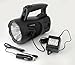 Price comparison product image Lloytron Lightweight Rechargeable Spotlight, Extra Bright 1w LED Beam, Black