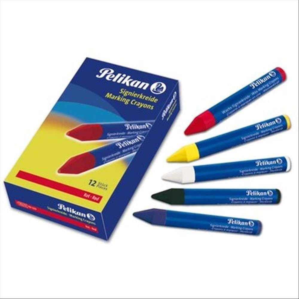 PELIKAN conf. 12 Pastelli industriali Pelikan blu 0BYA12