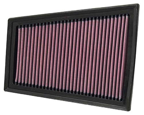 K&N Engine Air Filter: Reusable, Clean Every 75,000 Miles, Washable, Premium, Replacement Car Air Filter: Compatible with 2007-2012 NISSAN (Sentra), 33-2376