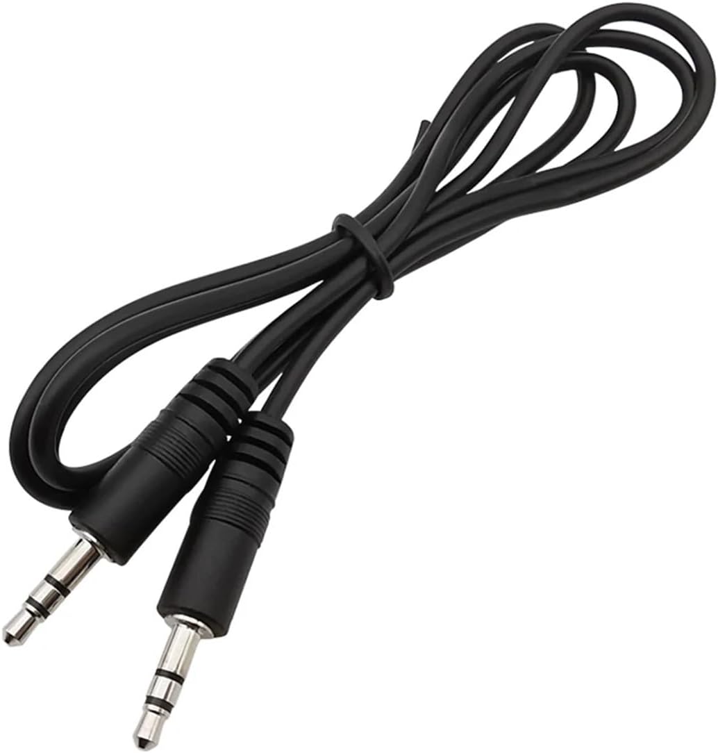 1/2/5Pcs 3.5mm Jack Audio Extension Cable Adapter Male to Speaker Plug Headphone Cord Line(1.5M,5Pcs)
