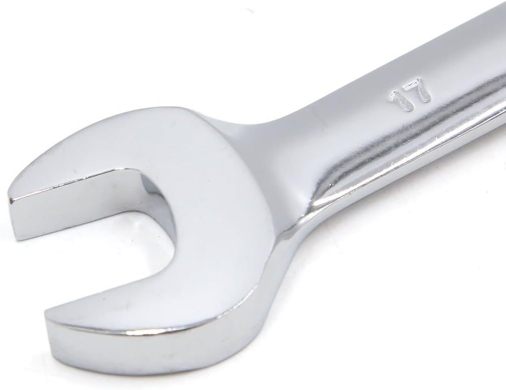 uxcell 17mm Swivel Head Combination Socket Spanner Wrench Auto Car Repairing Tool