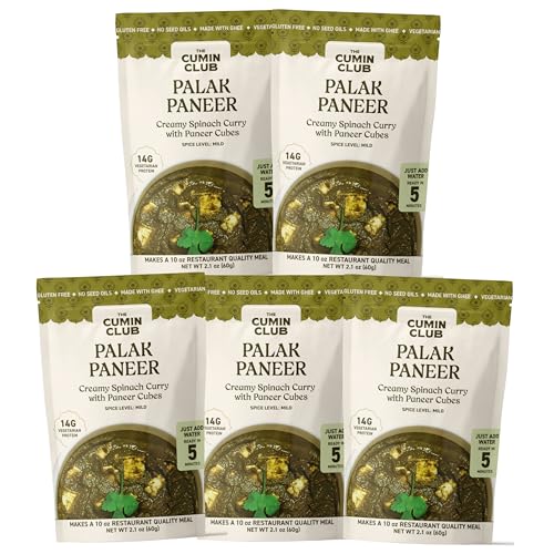 The Cumin Club Indian Palak Paneer - Ready to Eat
