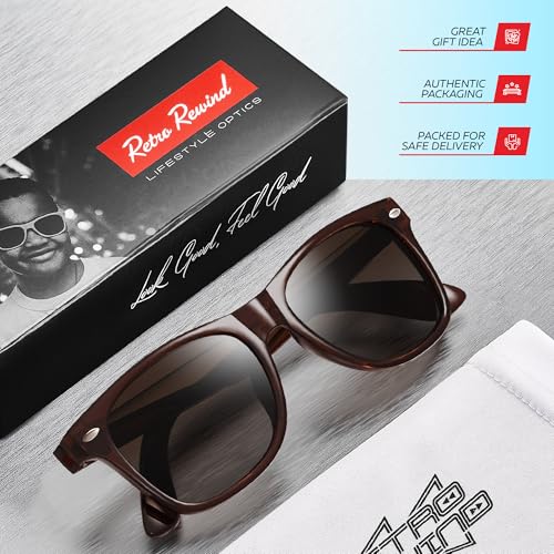 Image of Retro Rewind Kids Sunglasses for Boys Girls Age 3-12 - Shatterproof UV400 Toddler Children Sun Glasses