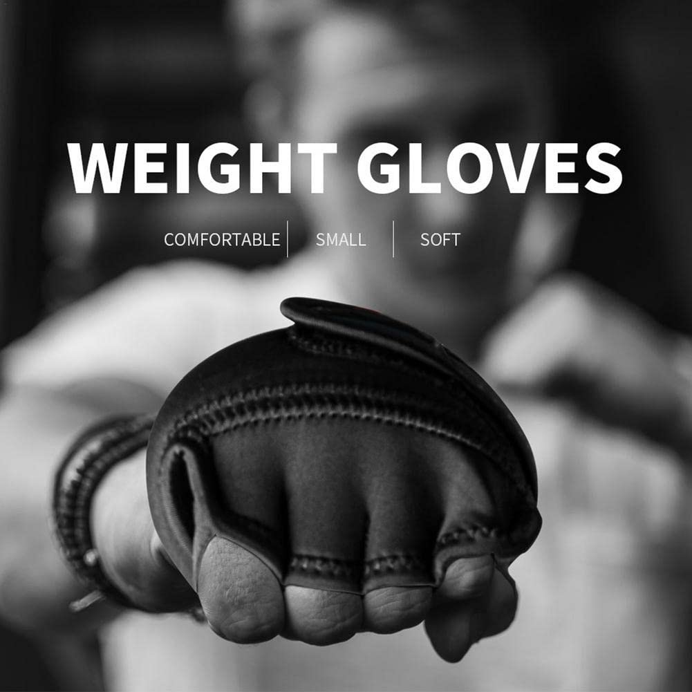 2Pz Guanti di Allenamento del Peso Libero Boxe Fitness Attrezzatura di Allenamento Soft Iron Sand Guanti di Allenamento della Palestra Cinghie del Pugno Running,3lb