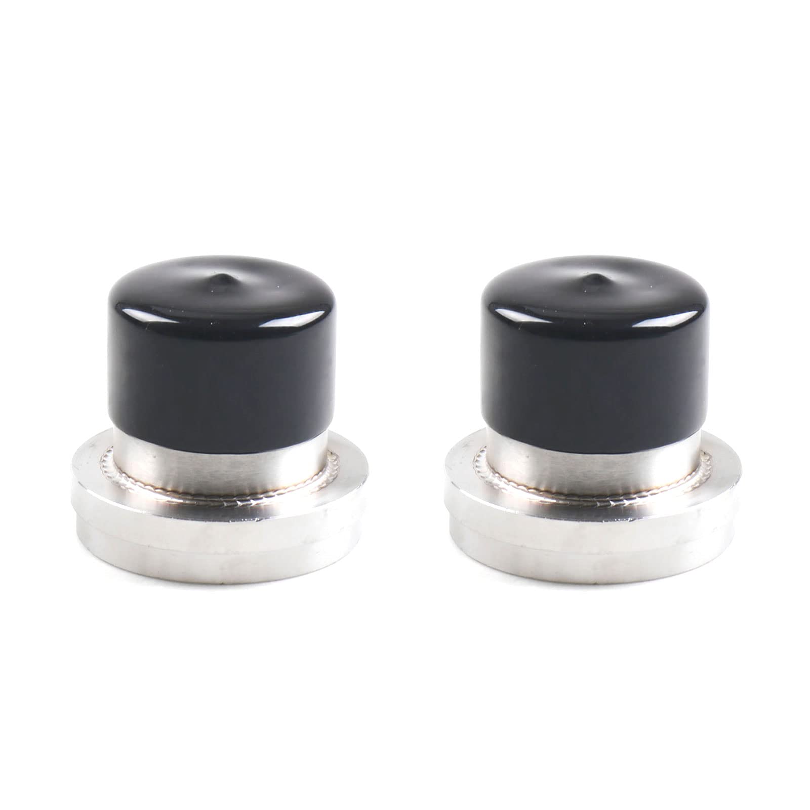Photo 1 of Gift2u Wheel Bearing Protector with Silicone Cap Bearing Buddy Wheel Bearing Grease Bearing Buddy Caps Stainless Steel Trailer Axle Bearing Protector, 2.441"