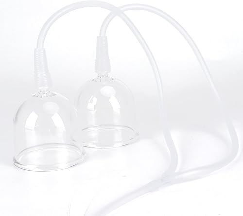 Miniatura 6 de Accesorios para máquinas de terapia de vacío, tubo de manguera tipo Y de silicona Yofuly  Tubo de vacío de silicona transparente (grande)